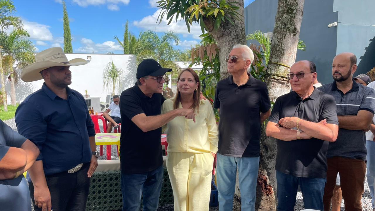 O pre Canidato  a Deputado Estadual Carlinhos do Brejo Grande foi no Rancho de Binho do Chapéu Branco no povoado Campestre em Riachão do Dantas